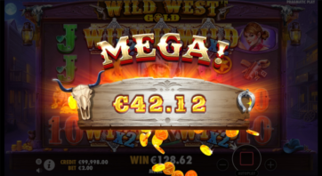 Wild West Gold 게임 메가윈